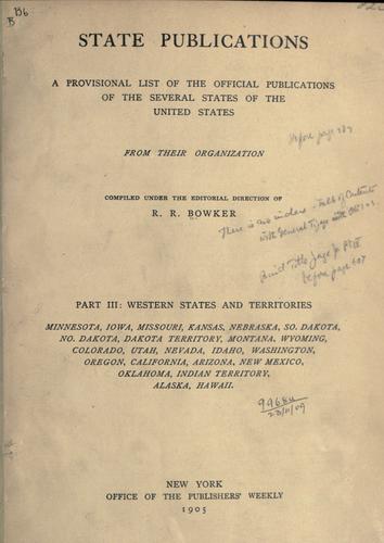 State publications