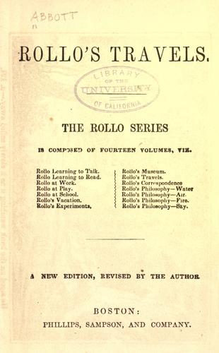 Rollo's travels.