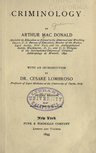 Criminology