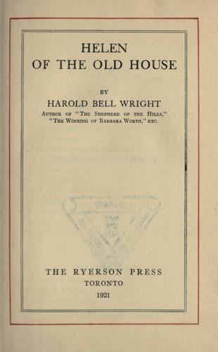 Helen of the old house