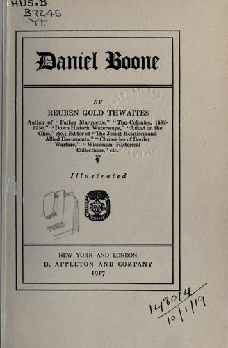 Daniel Boone, wilderness scout