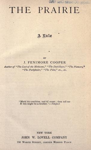 The prairie