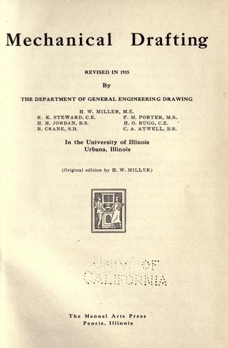 Mechanical drafting