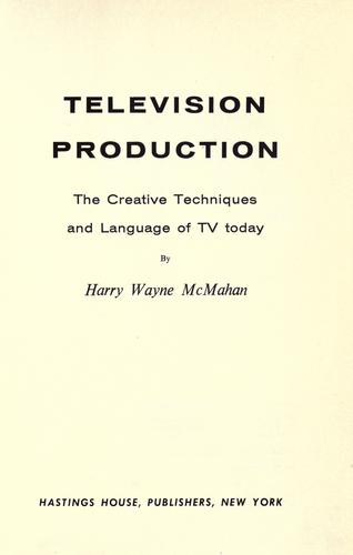 Television production