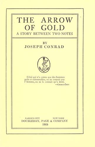 The arrow of gold