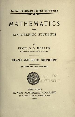 Mathematics for engineering students