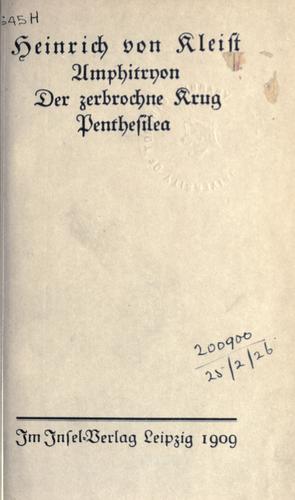 Sämtliche Werke und Briefe