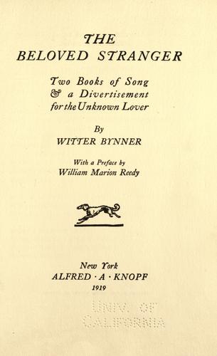 The beloved stranger