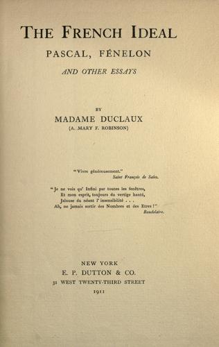 The French ideal