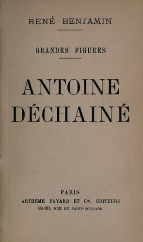 Antoine déchainé