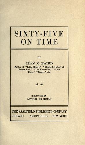 Sixty-five on time