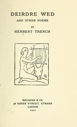 Deirdre wed and other poems