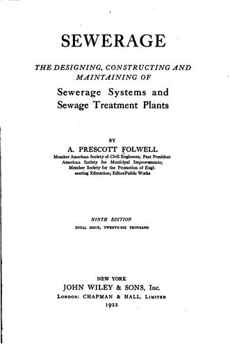 Sewerage
