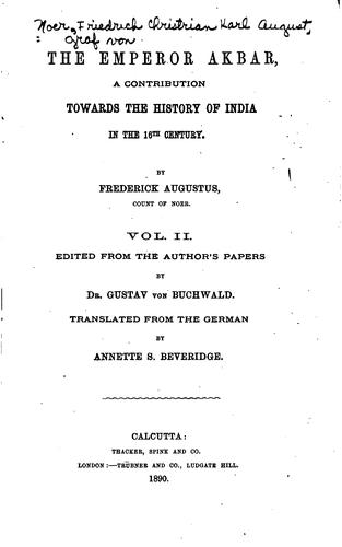 The Emperor Akbar