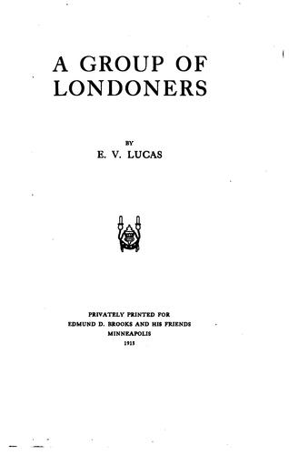 A group of Londoners