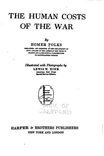 The human costs of the war