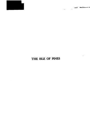 The isle of Pines, 1668