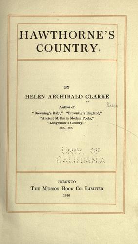 Hawthorne's country