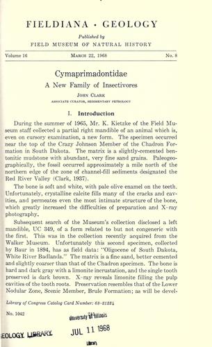 Cymaprimadontidae