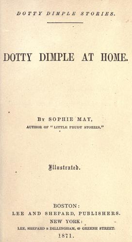 Dotty Dimple at home