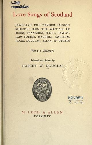 Love songs of Scotland