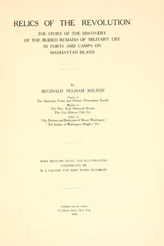 Relics of the revolution