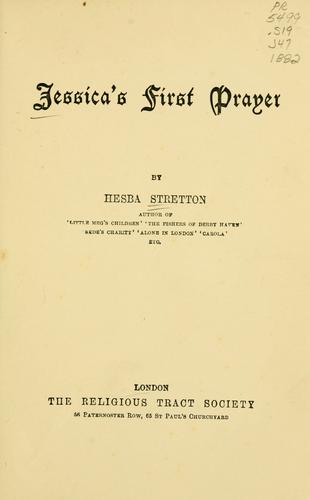 Jessica's first prayer