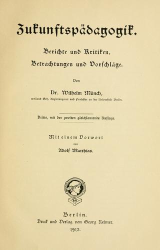Zukunftspädagogik