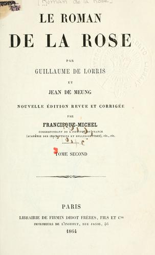 Le roman de la rose