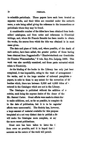 Catalogue of Books and Papers Relating to Electricity, Magnetism, the Electric Telegraph, &c ...