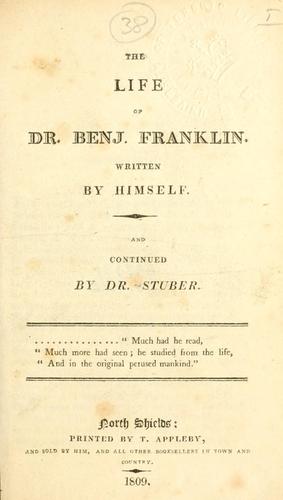 The life of Dr. Benj. Franklin.