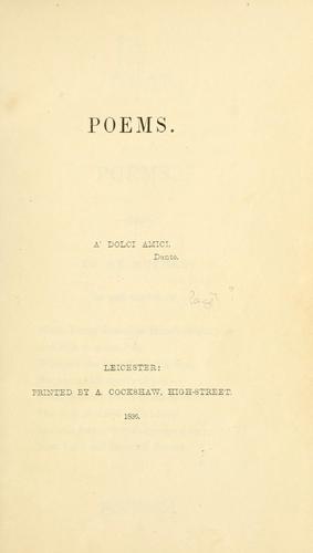 Poems.