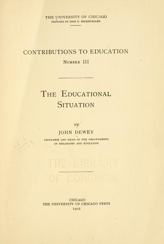The education situation