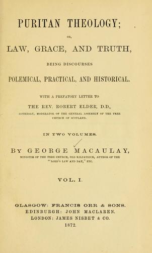 Puritan theology