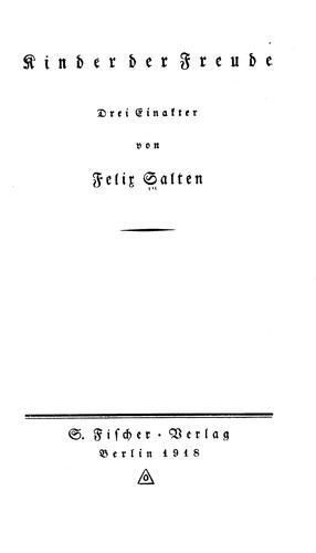Kinder der Freude