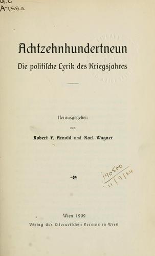 Achtzehnhundertneun