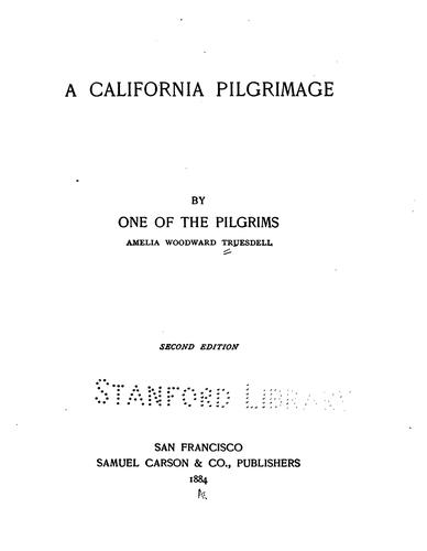 A California pilgrimage