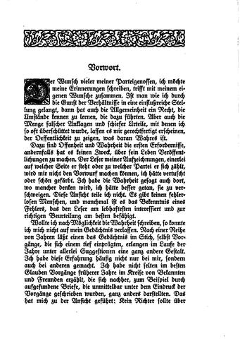 Aus meinem leben