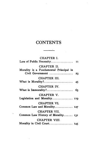 Moral law and civil law, parts of the same thing.