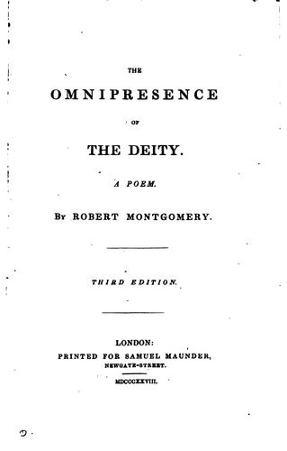 The omnipresence of the Deity