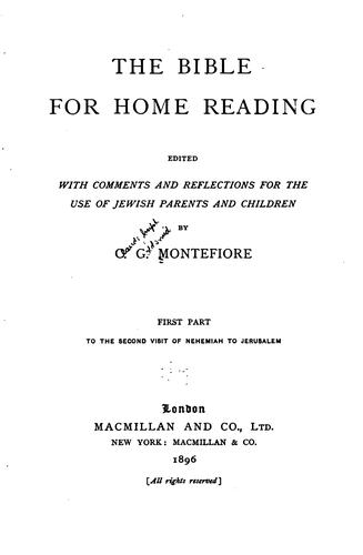 The Bible for Home Reading