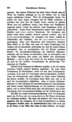 Die Nuclearlahmung der Augenmuskeln