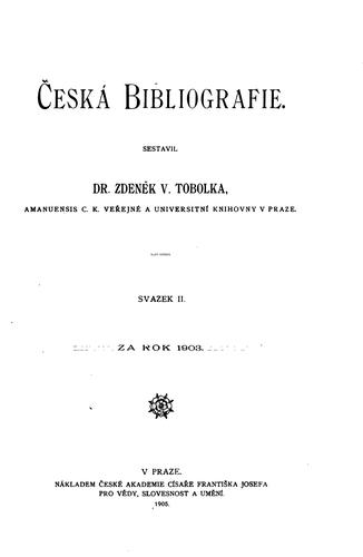 Česká bibliografie