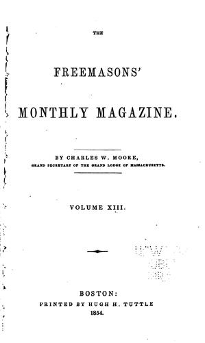 The Freemasons' Monthly Magazine