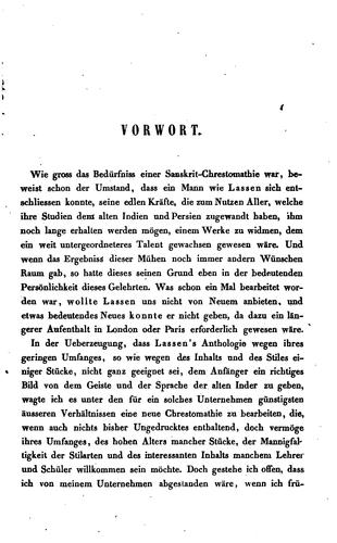 Sanskrit-chrestomathie