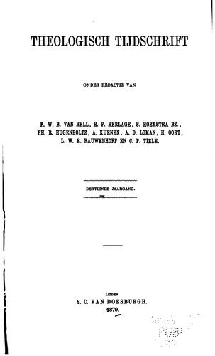 Theologisch tijdschrift