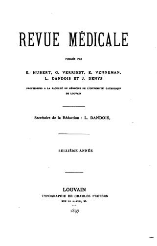 Revue médicale