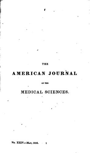 The American Journal of the Medical Sciences