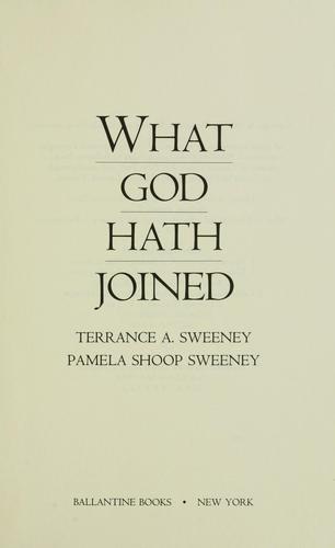 What God hath joined