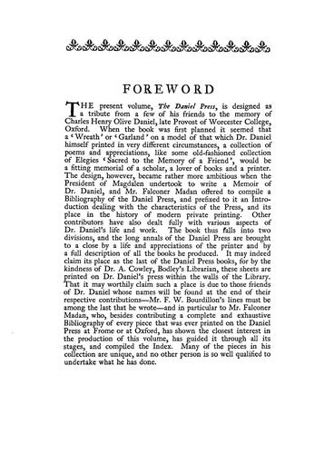 The Daniel press.